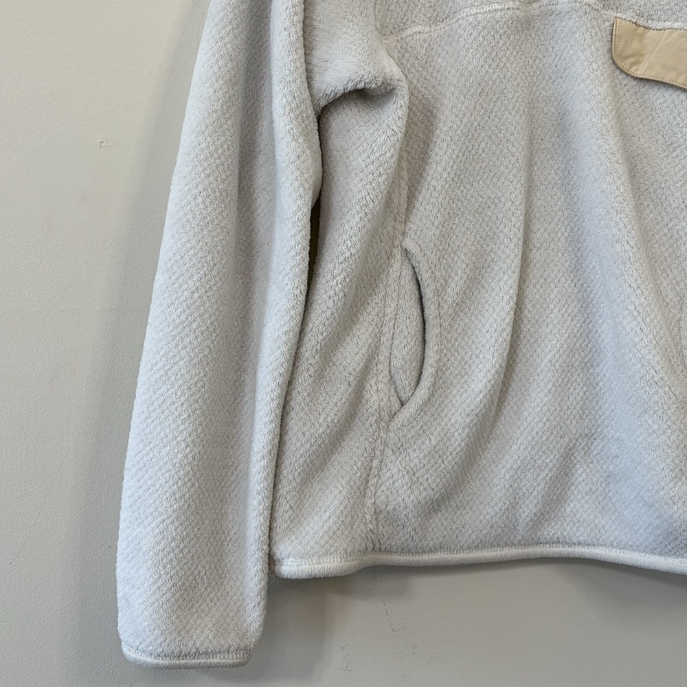 Patagonia Re-Tool Snap-T Pullover Raw Linen White X-Dye Size Small - Picture 6 of 10
